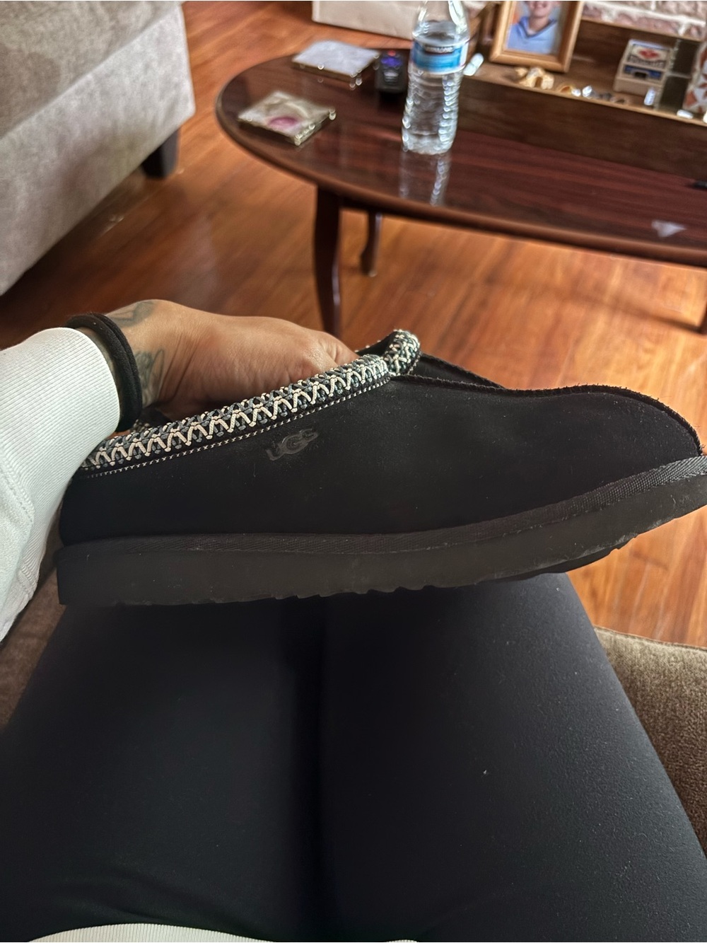 UGG Black Tasman excellent condition size 6